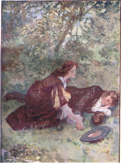 "Maître Ridd, êtes-vous fou ?", de Lorna Doone publié par W & R Chambers Ltd, 1921 - Gordon Frederick Browne