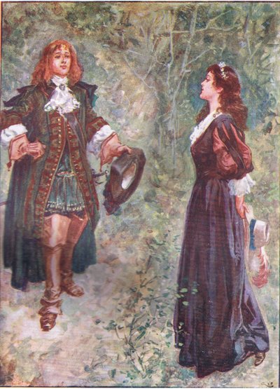 "Maintenant suis-je à votre goût cousin ?", de Lorna Doone publié par W & R Chambers Ltd, 1921 - Gordon Frederick Browne
