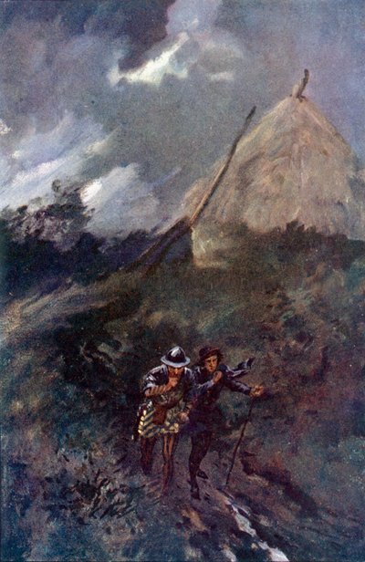 Présentement, ils se glissèrent en frissonnant sous la pluie - Gordon Frederick Browne