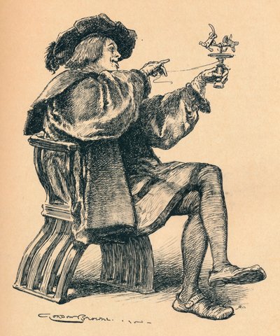 Les Marionnettes, vers 1900 - Gordon Frederick Browne