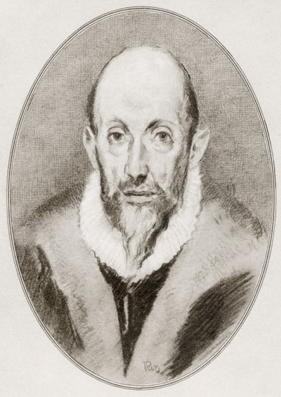 Domenikos Theotokopoulos, El Greco, des Biographies vivantes des grands peintres - Gordon Ross