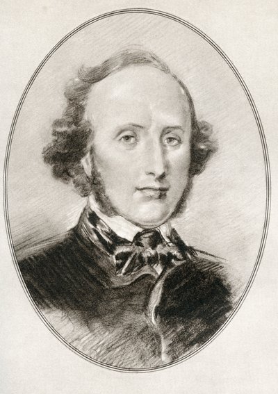 Jakob Ludwig Felix Mendelssohn Bartholdy, des Biographies vivantes de grands compositeurs - Gordon Ross
