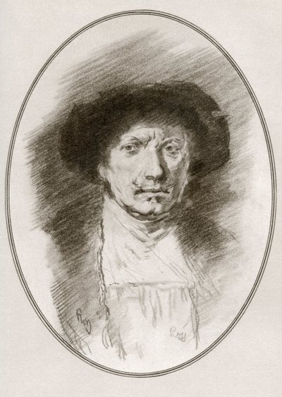 Rembrandt Harmenszoon van Rijn, des Biographies vivantes des grands peintres - Gordon Ross