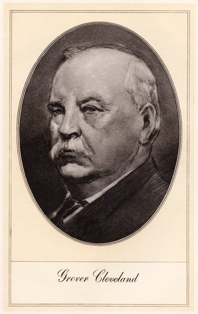Stephen Grover Cleveland, 22e et 24e président des États-Unis, début du 20e siècle - Gordon Ross