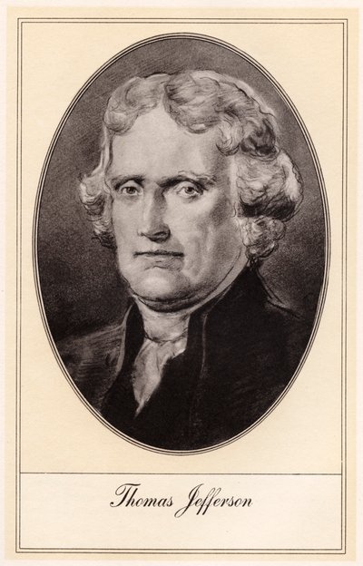 Thomas Jefferson, troisième président des États-Unis, début du 20e siècle - Gordon Ross