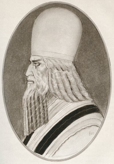 Zoroastre, alias Zarathoustra, Zarathushtra Spitama ou Ashu Zarathushtra, de Living Biographies of Religious Leaders - Gordon Ross