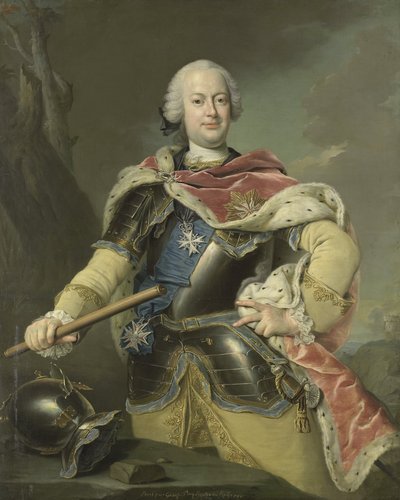 Portrait de Friedrich Christian (1722-63), électeur de Saxe et roi de Pologne - Gottfried Boy