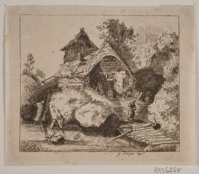 Vieille maison de ferme - Gottfried Schaper