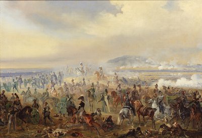 La Bataille de Leipzig en octobre 1813, 1886 - Gottfried Willewalde
