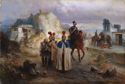 Les hommes français captifs en 1814, 1885 - Gottfried Willewalde