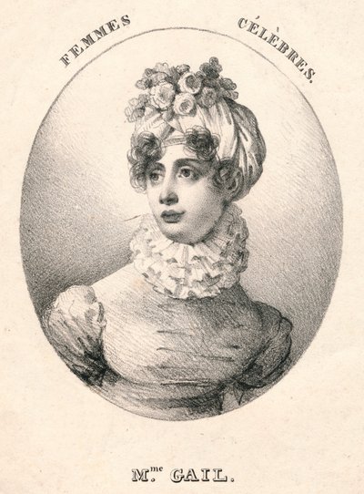 Mme. Gail - Gottfried or Godefroy Engelmann