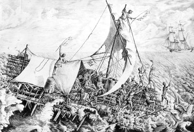 Le Radeau de la Méduse 15 juillet - Gottfried or Godefroy Engelmann