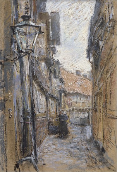 Rue à Teilfeld, 1890 - Gotthardt Johann Kuehl