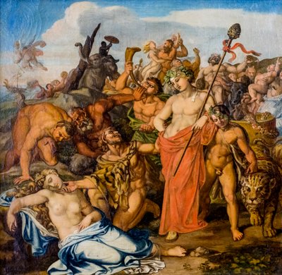 Bacchus et Ariane - Gottlieb Schick