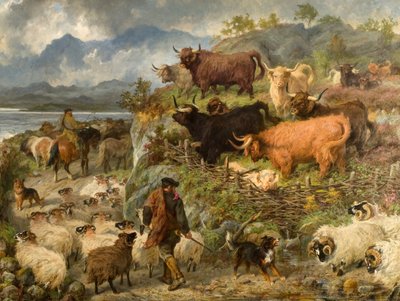 Un adieu des Highlands - Gourlay Steell