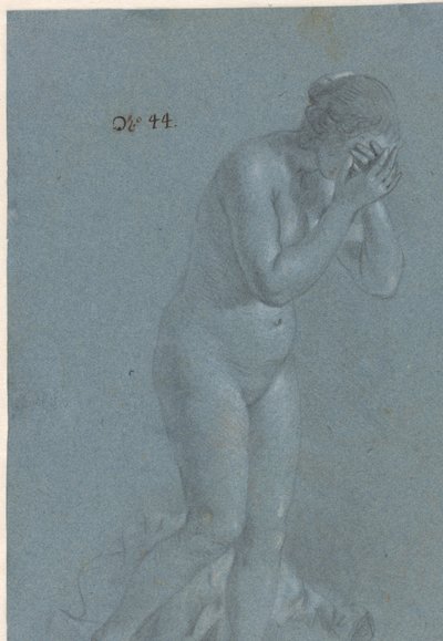 Femme debout avec les yeux couverts - Govert Flinck (attributed to)