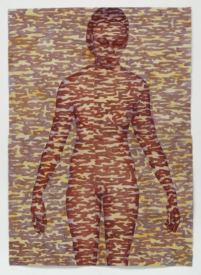 Écran, 2025 (aquarelle sur arches) - Graham Dean