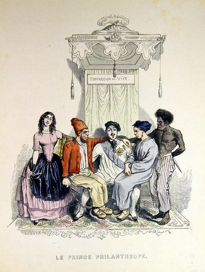 Le Prince philanthrope - Grandville
