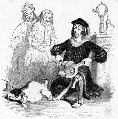 Illustration pour Les Voyages de Gulliver de Jonathan Swift - Grandville (1803 47)