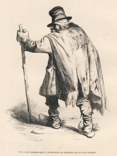 Mendiant - Grandville