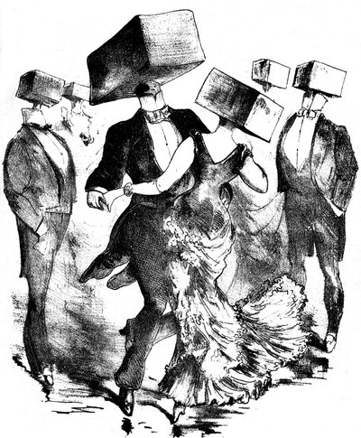 Illustration non signée pour la partition musicale d