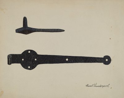 Quincaillerie (charnière) - Grant Vanderpool