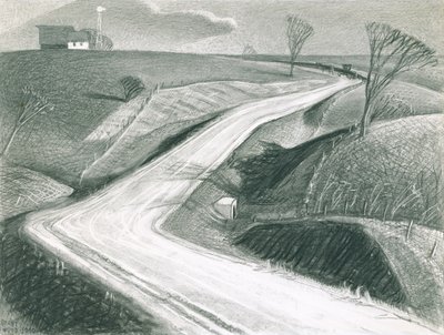 Mars, 1940 - Grant Wood