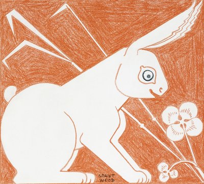 Lapin - Grant Wood