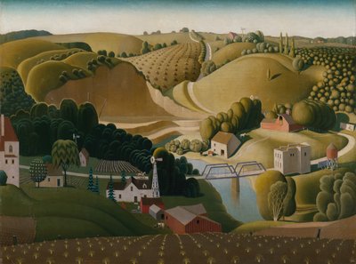 Stone City, Iowa - Grant Wood