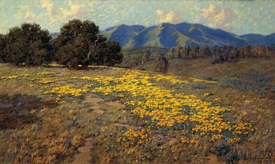 Coquelicots de Californie - Granville Redmond