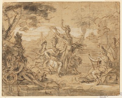 Conception pour une tapisserie : Allégorie de l