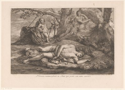 Narcisse et Écho - Gérard Audran