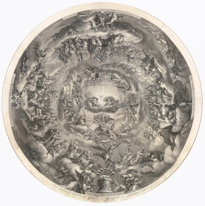 La Sainte Trinité, Plafond de l