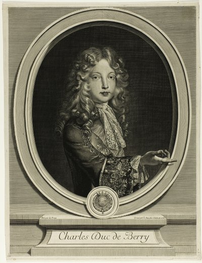Charles Duc de Berry - Gérard Edelinck