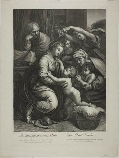 Sainte Famille de Jésus-Christ - Gérard Edelinck