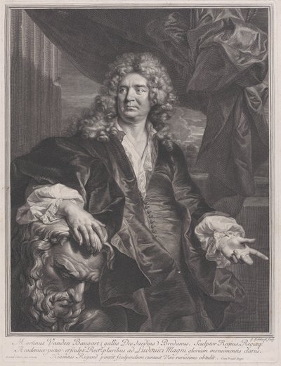 Martin Vanden Bogaert, dit Desjardins, 1698 - Gérard Edelinck