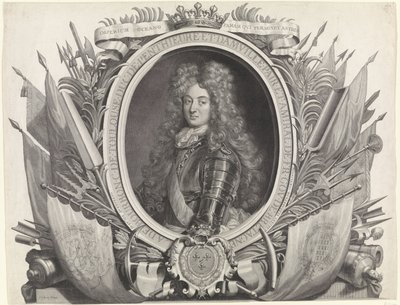 Portrait de Louis Alexandre de Bourbon, comte de Toulouse - Gérard Edelinck
