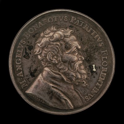 Michel-Ange Buonarroti, 1475-1564, artiste italien (avers) - Gérard Léonard Hérard