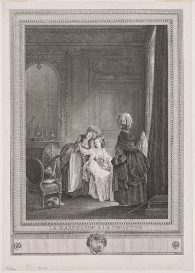La Marchande à la Toilette (The Tradeswoman in the Dressing Room) - Gérard Vidal