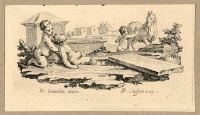 Une fille tirée de la tombe - Gravelot