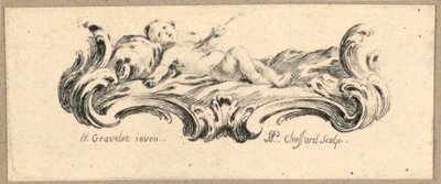Enfant avec une flèche - Gravelot