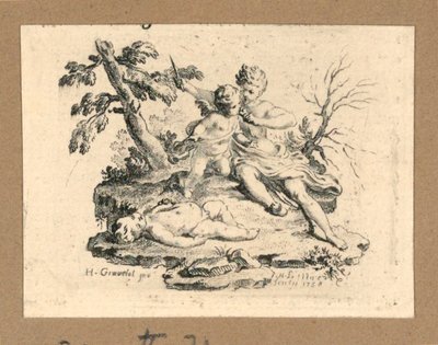 Cupidon faisant manger à Cupidon le cœur d