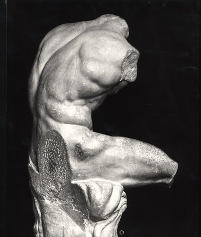 Torso du Belvédère (marbre) (photo n/b) - Greco Roman Greco Roman