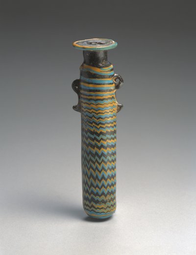 Un alabastron, 5e-4e siècle av. J.-C. (verre) - Greek