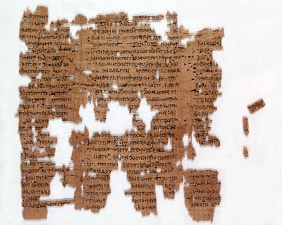 Papyrus scientifique grec datant de 200 après J.-C. - Greek