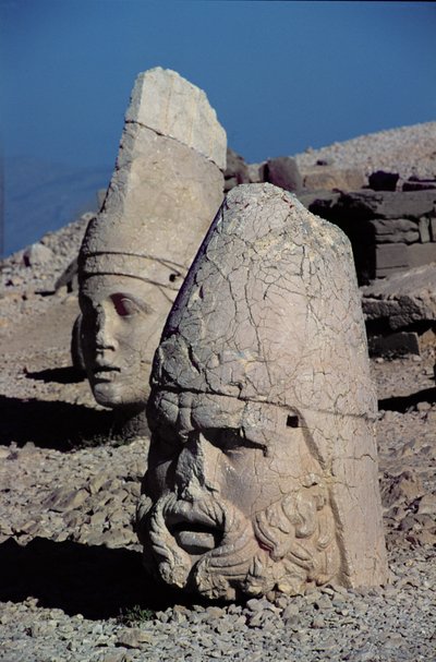 Tête de Zeus-Oromandes et une déesse - Greek