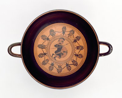 Coupe Siana représentant un guerrier, vers 560 avant J.-C. - Greek