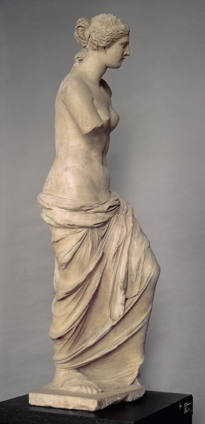 Vénus de Milo, vue de côté, période hellénistique grecque, vers 100-130 av. J.-C. - Greek