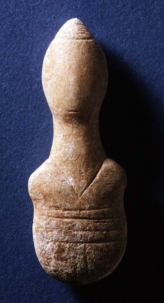 Figurine cycladique, Naxos, c.3000-2000 av. J.-C. - Greek