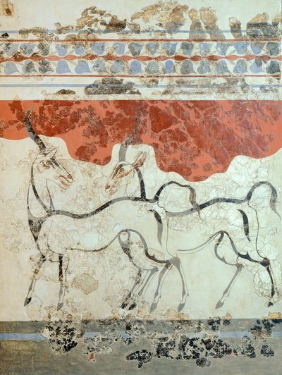 Antilopes, fresque d